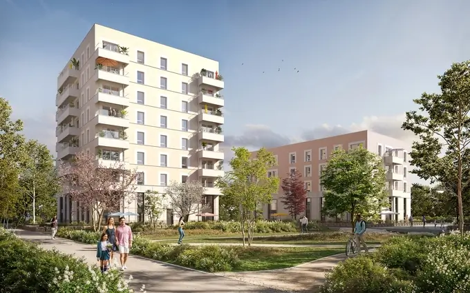 Programme immobilier neuf Jardin des eaux vives - brs à Huningue