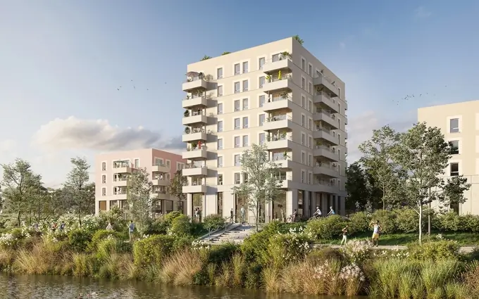 Programme immobilier neuf Jardin des eaux vives - brs à Huningue