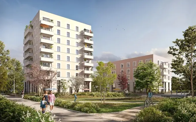 Programme immobilier neuf Jardin des eaux vives - brs à Huningue