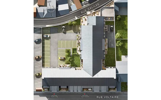 Programme immobilier neuf Carré voltaire à Bourges