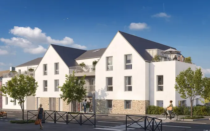 Programme immobilier neuf Vannes à 4 min en voiture de la gare SNCF à Vannes
