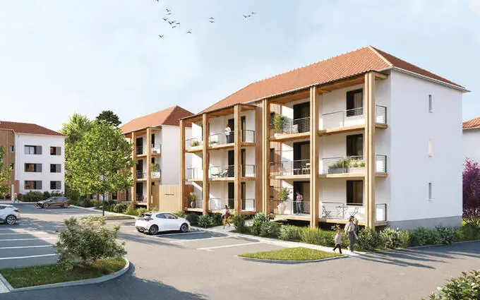 Programme immobilier neuf Niort réhabilitation déficit foncier à 4 min de l'hypercentre à Niort