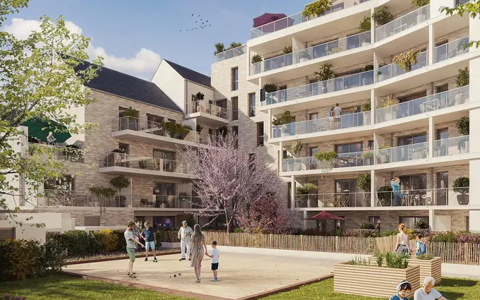 Programme immobilier neuf Saint-Malo coeur de ville proche gare à Saint-Malo