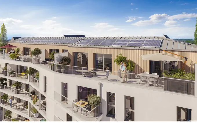 Programme immobilier neuf Saint-Malo coeur de ville proche gare à Saint-Malo