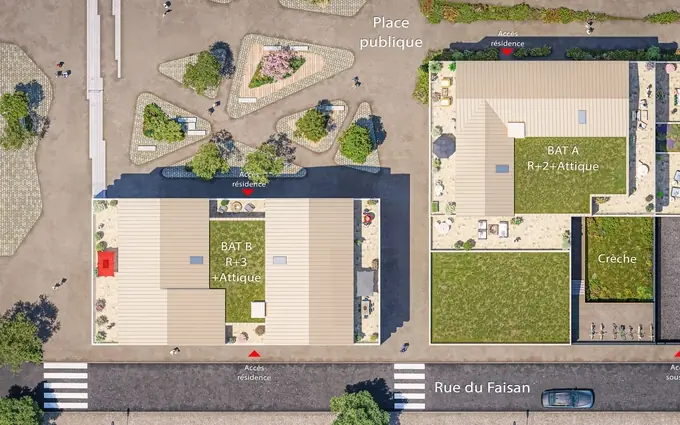 Programme immobilier neuf Résidence solstice à Thionville