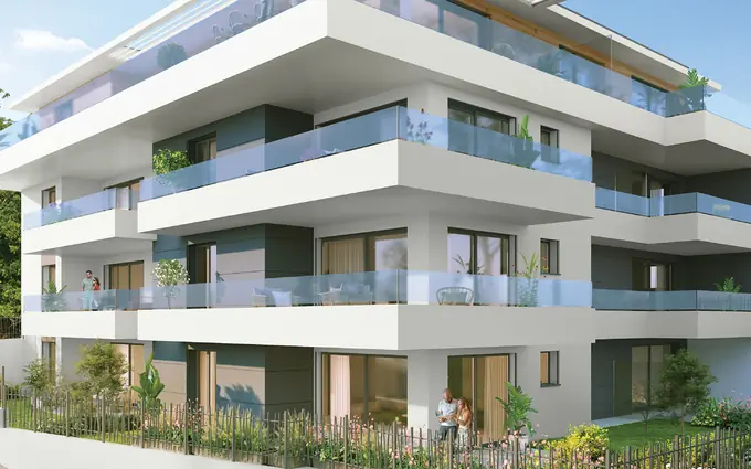 Programme immobilier neuf Thonon-les-bains à 15 min à pied de la gare et du coeur de ville à Thonon-les-Bains