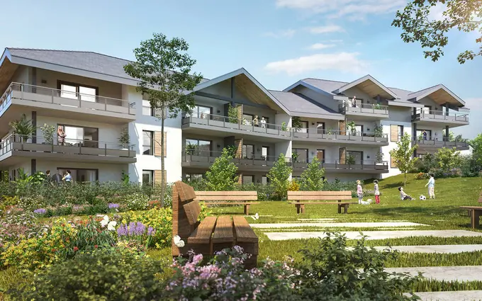 Programme immobilier neuf Chapeiry à 10 minutes des commodités et proche d'annecy à Chapeiry