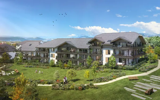 Programme immobilier neuf Chapeiry à 10 minutes des commodités et proche d'annecy à Chapeiry