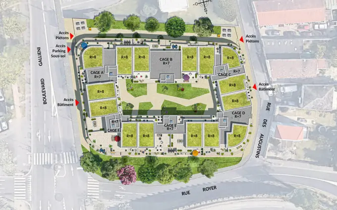 Programme immobilier neuf Majestic en seine à Villeneuve-la-Garenne