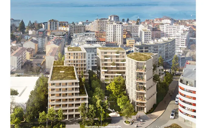 Programme immobilier neuf Eclat leman à Thonon-les-Bains (74200)