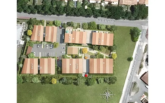 Programme immobilier neuf My Work Bordeaux Mérignac à Mérignac