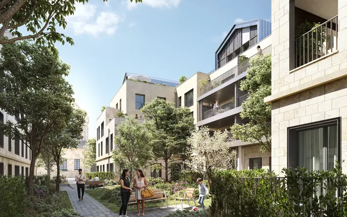 Programme immobilier neuf Clos saint-louis - acte iv - résidences ourches à Saint-Germain-en-Laye