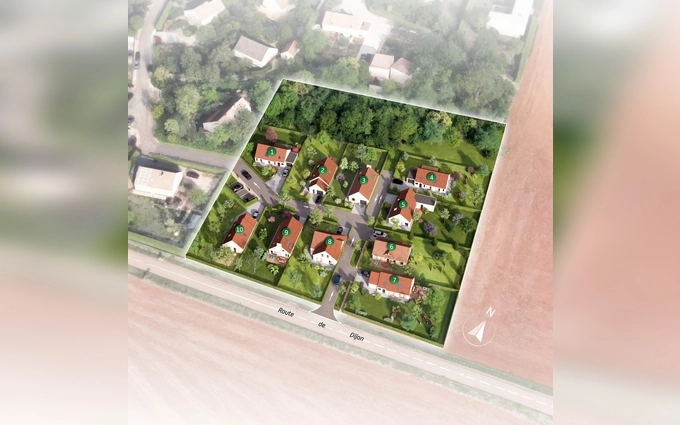 Programme immobilier neuf Les moutons d'argent à Pasques (21370)