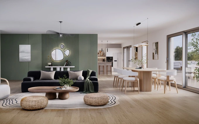 Programme immobilier neuf Domaine des cerisiers à Saint-Cyr-au-Mont-d'Or