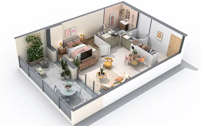 Programme immobilier neuf Le van gogh à Le Pont-de-Claix