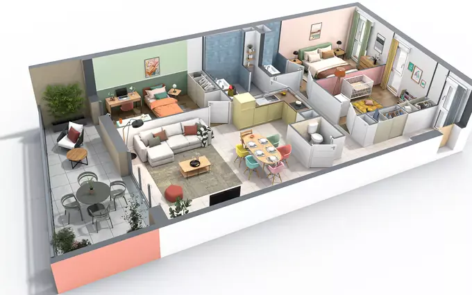 Programme immobilier neuf Le van gogh à Le Pont-de-Claix