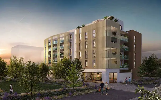 Programme immobilier neuf Tours coeur du quartier rive sud à Tours