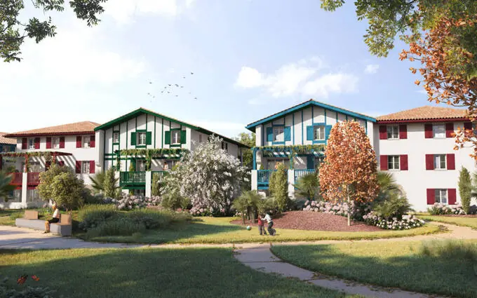 Programme immobilier neuf Arcangues à 5 min à pied du coeur de village et ses commodités