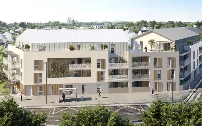 Programme immobilier neuf Angers quartier madeleine-justices à Angers