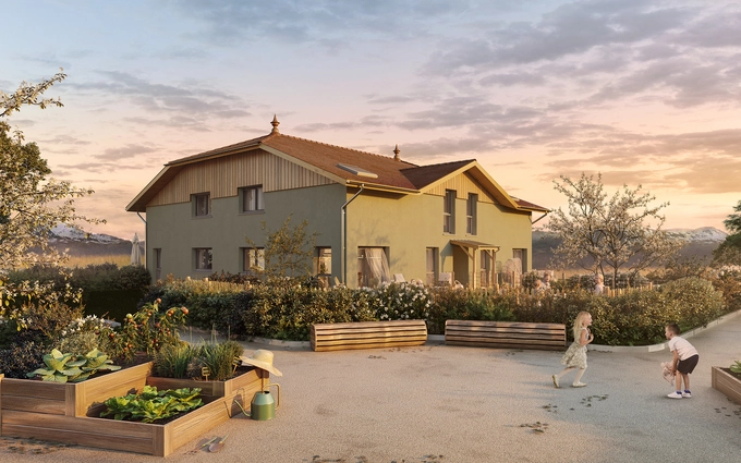 Programme immobilier neuf Les carrés du môle à Saint-Jean-de-Tholome (74250)