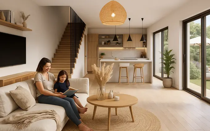 Programme immobilier neuf Biot appartement en duplex au coeur de la valmasque