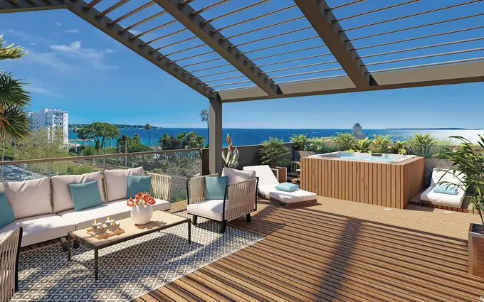 Programme immobilier neuf Antibes juan-les-pins intimiste avec accès direct à la plage à Antibes