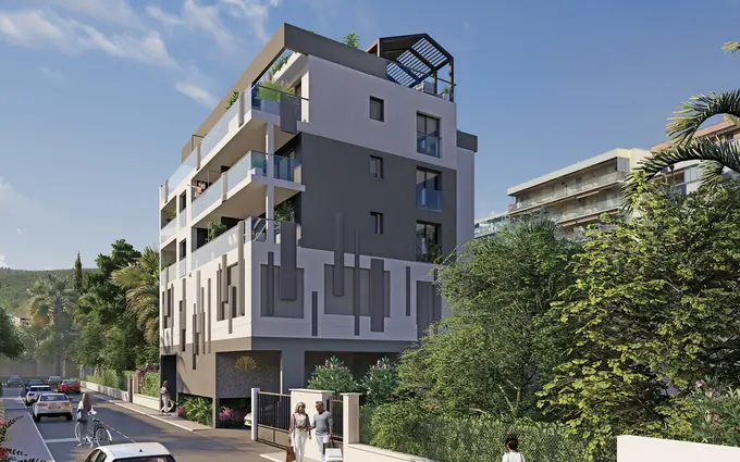 Programme immobilier neuf Antibes juan-les-pins intimiste avec accès direct à la plage à Antibes