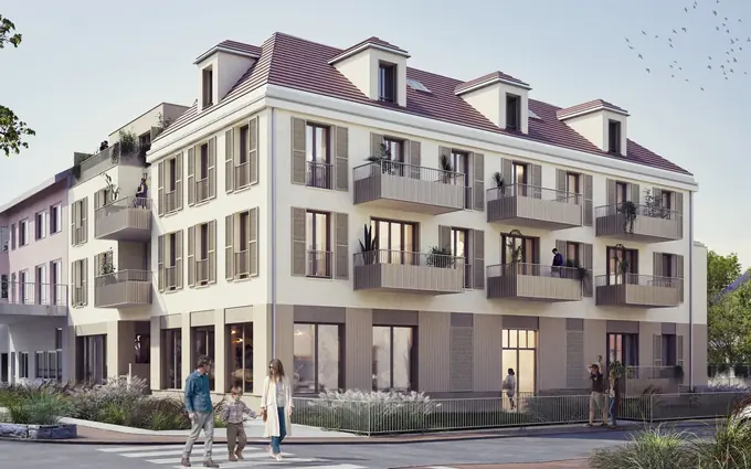 Programme immobilier neuf Jouy-en-josas à 200m de la gare transilien v et rer c à Jouy-en-Josas