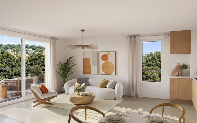 Programme immobilier neuf La seyne-sur-mer résidence rare à 800 m de la plage