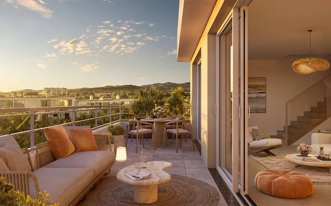 Programme immobilier neuf La seyne-sur-mer résidence rare à 800 m de la plage à La Seyne-sur-Mer