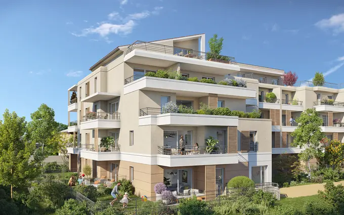 Programme immobilier neuf La seyne-sur-mer résidence rare à 800 m de la plage à La Seyne-sur-Mer