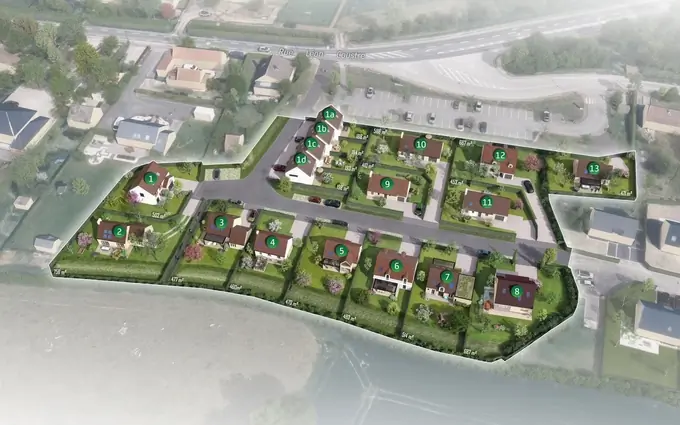 Programme immobilier neuf Le Clos Léon à Saint-Folquin (62370)