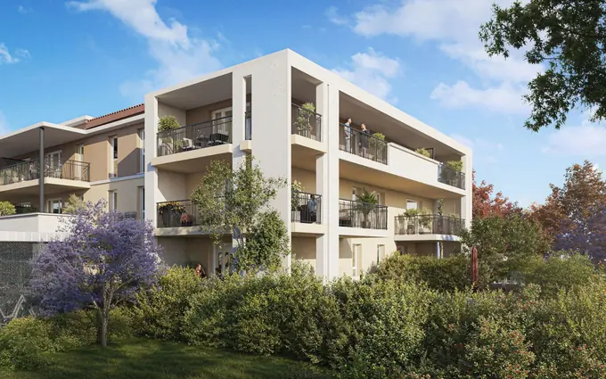 Programme immobilier neuf Toulon au sein d'un parc d'exception proche commodités à Toulon