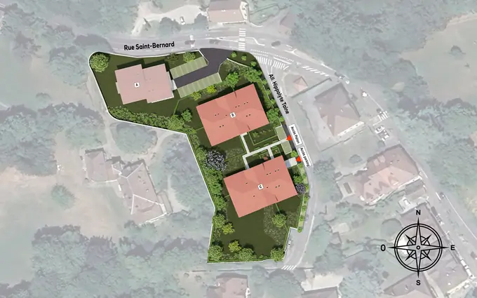 Programme immobilier neuf Le clos des hautes vignes à Menthon-Saint-Bernard