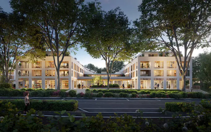 Programme immobilier neuf Bois-guillaume au pied des commodités du quotidien à Bois-Guillaume