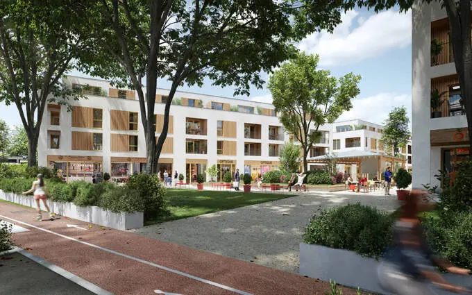 Programme immobilier neuf Bois-guillaume au pied des commodités du quotidien à Bois-Guillaume