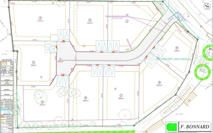 Programme immobilier neuf Terrain à partir de 427m² à saint-étienne-du-bois à Saint-Étienne-du-Bois