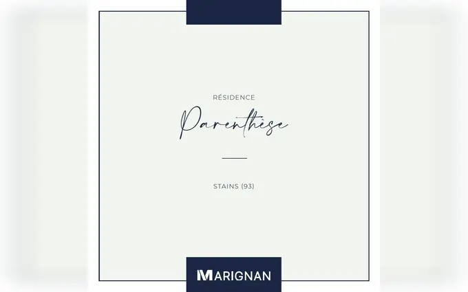 Programme immobilier neuf Parenthèse à Stains