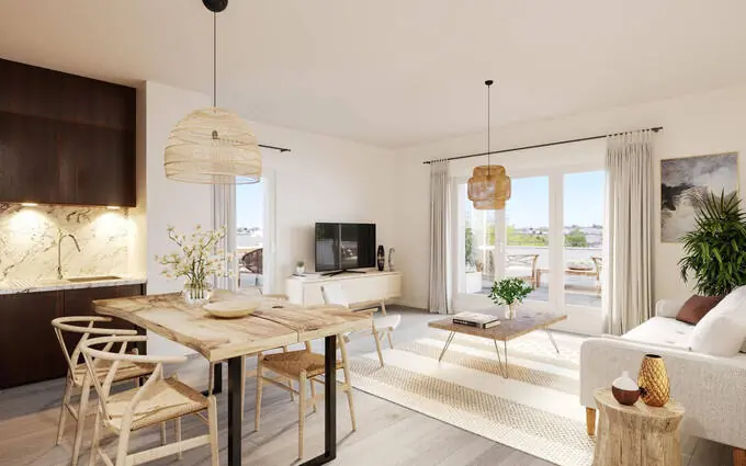 Programme immobilier neuf Dijon quartier de l'arsenal à 3 min à pied du tramway