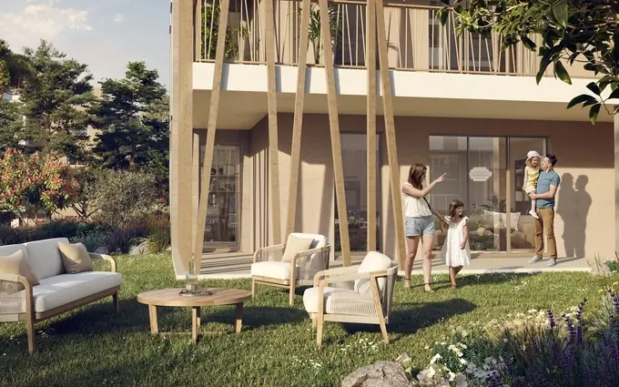 Programme immobilier neuf Roseraie d'antipolis duplex - t9 à Antibes
