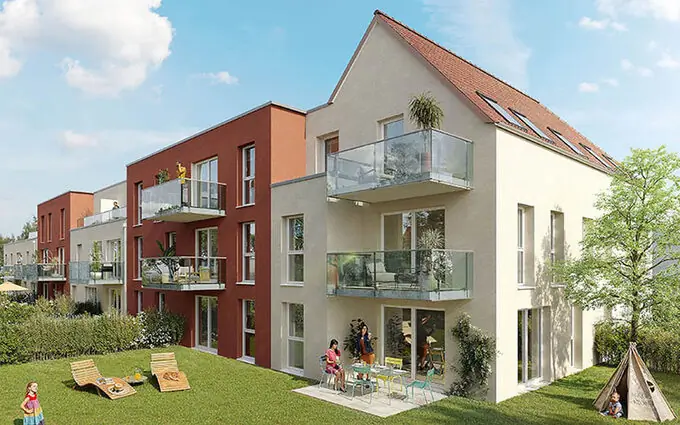 Programme immobilier neuf Residence gaston baratte à Villeneuve-d'Ascq