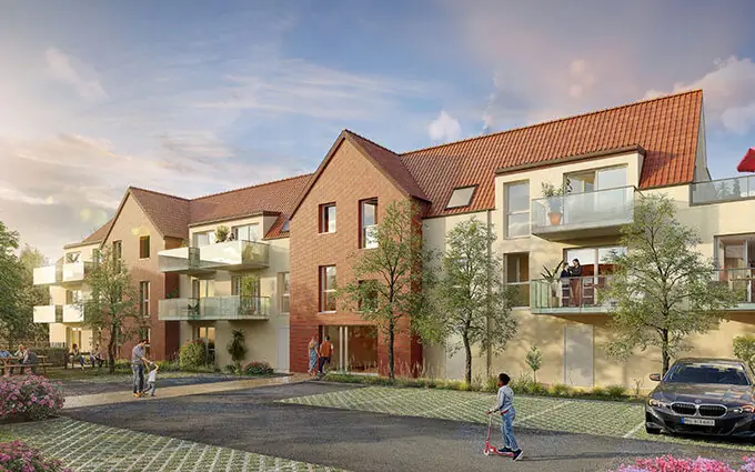 Programme immobilier neuf Residence gaston baratte à Villeneuve-d'Ascq