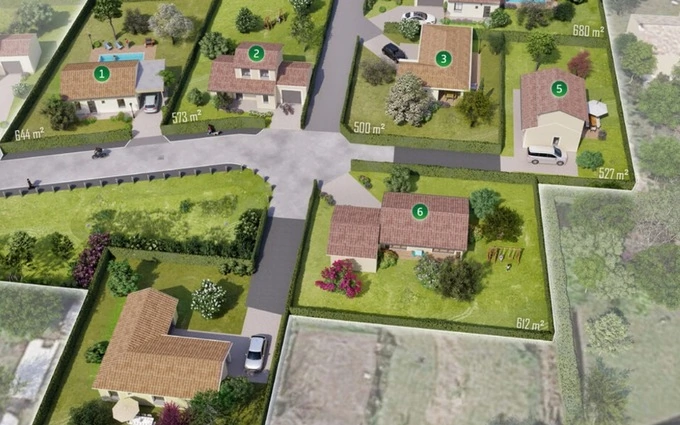 Programme immobilier neuf Terrain à partir de 587m² à martillac à Martillac