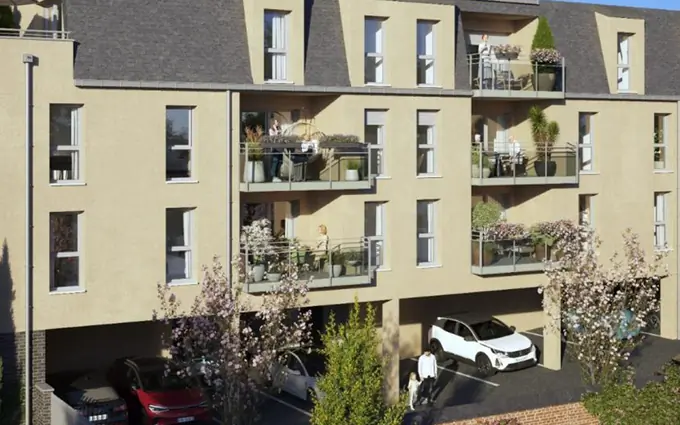 Programme immobilier neuf Duclair emplacement central proche commerces à Duclair