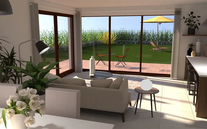 Programme immobilier neuf Thonon-les-bains quartier calme à 5 min à vélo de la gare