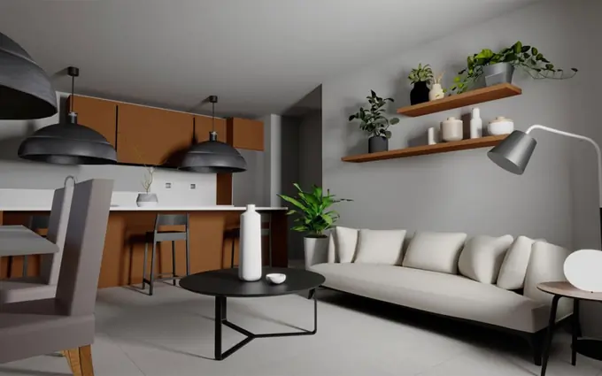 Programme immobilier neuf Thonon-les-bains quartier calme à 5 min à vélo de la gare à Thonon-les-Bains