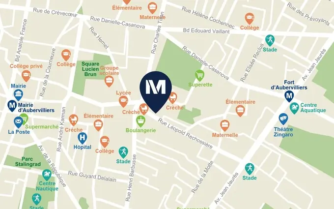 Programme immobilier neuf Le léopold à Aubervilliers