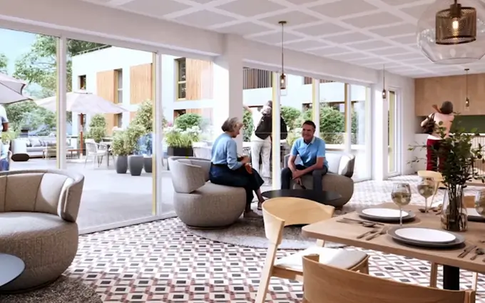 Programme immobilier neuf Bois-guillaume co-living centre proche mairie et commerces