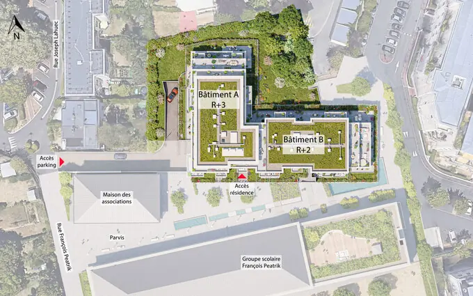 Programme immobilier neuf Les jardins d'althéa à Le Plessis-Robinson