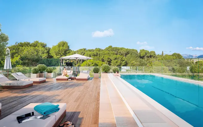 Programme immobilier neuf Antibes résidence neuve au coeur de la pinède